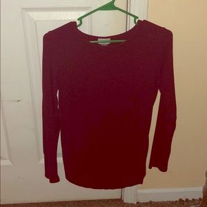Maroon long sleeve